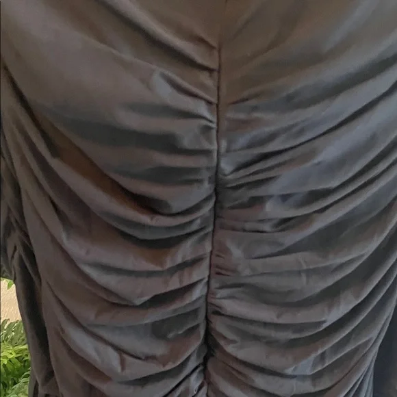 Oh Polly Black Strapless Dress - Picture 7 of 9